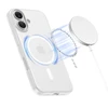 „Tech-Protect MagSlim MagSafe“ dėklas, skirtas „iPhone 17“ – matinės baltos spalvos