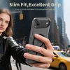 Tech-Protect MagFlex MagSafe dėklas skirtas Apple iPhone 17 Air – matinis juodos spalvos