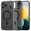 „Tech-Protect MagSlim MagSafe“ dėklas, skirtas „iPhone 17 Pro Max“ – matinis juodas
