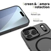 Tech-Protect MagStand MagSafe dėklas skirtas Apple iPhone 17 Pro Max – matinis juodos spalvos