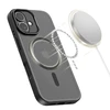 Tech-Protect MagStand MagSafe dėklas skirtas Apple iPhone 17 – matinis juodos spalvos