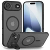 Tech-Protect MagStand MagSafe dėklas skirtas Apple iPhone 17 Air – matinis juodos spalvos