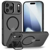 Tech-Protect MagStand MagSafe dėklas skirtas Apple iPhone 17 Pro Max – matinis juodos spalvos