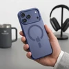 Dėklas TECH-PROTECT MAGZERO MAGSAFE IPHONE 17 PRO MAX / 18 PRO MAX MATTE DEEP Mėlynas