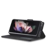 Tech-Protect Wallet dėklas skirtas Samsung Galaxy Z Fold 7 - juodos spalvos
