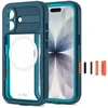 Dėklas TECH-PROTECT SHELLBOX MAGSAFE IP68 IPHONE 17 OCEAN Mėlynas