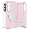 Dėklas Tech-Protect Silicone MagSafe Samsung Galaxy S26 Rožinė Pearl