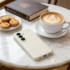 „Tech-Protect“ silikoninis „MagSafe“ dėklas „Samsung Galaxy S26 Cosmic Latte“