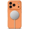 „Tech-Protect“ silikoninis „MagSafe“ dėklas, skirtas „iPhone 17 Pro Max“ – oranžinis