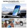 „Tech-Protect“ silikoninis „MagSafe“ dėklas, skirtas „iPhone 17“ – Juodas