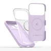 „Tech-Protect“ silikoninis „MagSafe“ dėklas, skirtas „iPhone 17 Pro“ – Violetinė