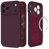 Dėklas TECH-PROTECT SILICONE MAGSAFE IPHONE 17 PRO MAX / 18 PRO MAX BURGUNDY