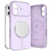 „Tech-Protect“ silikoninis „MagSafe“ dėklas, skirtas „iPhone 17“ – Violetinė