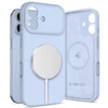 „Tech-Protect“ silikoninis „MagSafe“ dėklas, skirtas „iPhone 17“ – Mėlyna