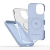 „Tech-Protect“ silikoninis „MagSafe“ dėklas, skirtas „iPhone 17“ – Mėlyna