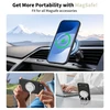 „Tech-Protect“ silikoninis „MagSafe“ dėklas, skirtas „iPhone 17 Air“ – Juodas