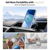 „Tech-Protect“ silikoninis „MagSafe“ dėklas, skirtas „iPhone 17 Pro“ – pilkas