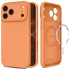 Dėklas TECH-PROTECT SILICONE MAGSAFE IPHONE 17 PRO / 18 PRO COSMIC Oranžinis