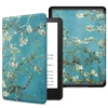 Dėklas Tech-Protect SmartCase, skirtas KINDLE PAPERWHITE VI / 6 / COLORSOFT / SIGNATURE EDITION, Mėlynos spalvos su sakurų raštais