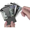 Dėklas Tech-Protect Thorn RFID Carbon Wallet - Juodas