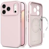 Dėklas TECH-PROTECT UNIQ MagSafe CC iPhone 17 PRO / 18 PRO ŠVELNIAI ROŽINIS