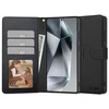Tech-Protect Wallet Samsung Galaxy S25 Ultra – dėklas telefonui juodos spalvos