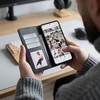 Dėklas TECH-PROTECT WALLET GALAXY S26 FE Juodas