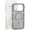 Dėklas Telforceone Tecto Shield Desert Mag case for iPhone 17 Pro Max 6,9" / 18 Pro Max 6,9" sidabrinis