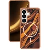 Dėklas Telforceone Golden Autumn case for Samsung Galaxy S25 ruda
