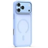 Dėklas Telforceone Mag Matt case for iPhone 17 Pro 6,3" / iPhone 18 Pro 6,3" light mėlynas big hole