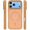 Dėklas Telforceone Mag Matt case for iPhone 17 Pro 6,3" / iPhone 18 Pro 6,3" ruda big hole