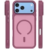 Dėklas Telforceone Mag Matt case for iPhone 17 Pro 6,3" / iPhone 18 Pro 6,3" maroon big hole