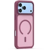 Dėklas Telforceone Mag Matt case for iPhone 17 Pro 6,3" / iPhone 18 Pro 6,3" maroon big hole