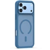 Dėklas Telforceone Mag Matt case for iPhone 17 Pro 6,3" / iPhone 18 Pro 6,3" dark mėlynas big hole