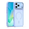 Dėklas Telforceone Mag Matt case for iPhone 17 Pro 6,3" / iPhone 18 Pro 6,3" light mėlynas big hole
