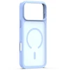 Dėklas Telforceone Mag Matt case for iPhone 17 Pro 6,3" / iPhone 18 Pro 6,3" light mėlynas big hole