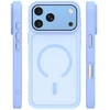 Dėklas Telforceone Mag Matt case for iPhone 17 Pro 6,3" / iPhone 18 Pro 6,3" light mėlynas big hole