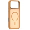 Dėklas Telforceone Mag Matt case for iPhone 17 Pro 6,3" / iPhone 18 Pro 6,3" ruda big hole