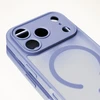 Telforceone „Mag Matt“ dėklas, skirtas „iPhone 15 6,1“ telefonui, šviesiai mėlynas, su apsauga nuo kameros.