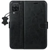 TFO Išmanusis „Luxe“ odinis dėklas, skirtas Samsung Galaxy A12 / M12, juodas