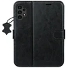 TFO Išmanusis „Luxe“ odinis dėklas, skirtas Samsung Galaxy A13 4G, juodas