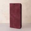 TFO Išmanusis zomšinis dėklas Samsung Galaxy A55 5G, bordo spalvos