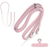 Dėklas Fusion Accessories Per petį nešiojamas dirželis – rožinis