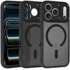 Dėklas Fusion Accessories Full Matte Mag Cover skirtas Xiaomi Redmi 17C juodas