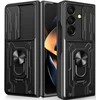 Toptel Slide Camera Armor dėklas Samsung Galaxy Z Fold 8 Ultra juodas