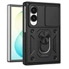 Toptel „Slide Camera Armor“ dėklas „Samsung Galaxy Z Fold 8“, juodas
