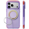 Dėklas Torras O3 Air Core, prizmė slyva - iPhone 18 Pro Max/17 Pro Max