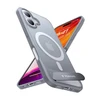 Dėklas Torras Pstand serija su iPhone 16 Plus (titano pilka)