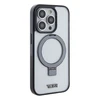 Dėklas Tumi TUHMP15LSSFC Apple iPhone 15 Pro 6.1"baltos spalvos hardcase Transparent Ring Stand Magsafe