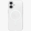 UNIQ Airsuit dėklas skirtas Apple iPhone 17 Magclick Charging skaidrus